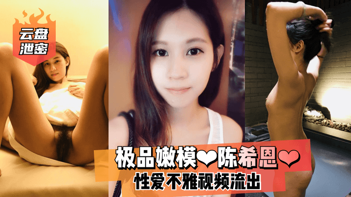 云盘泄密极品嫩模陈希恩性爱不雅视频流出